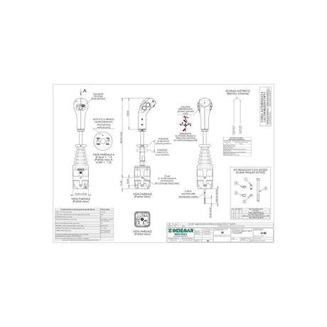 Joystick distribuitor hidraulic INDEMAR ID-6140 – imagine 2