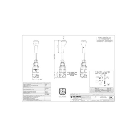 Joystick distribuitor hidraulic INDEMAR ID-3336 – imagine 2