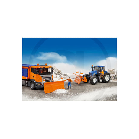 Lama de curatare pentru camion, accesoriu pentru machete, scara 1:16 Bruder 02582 – imagine 4