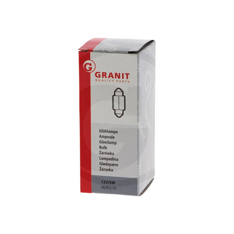 Lampa Sofitte C5W 12V / 5W GRANIT 47712V5WS – imagine 3