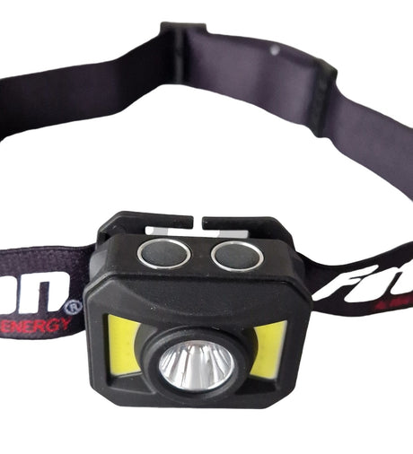 Lanterna frontala Foton Sport HL0163 7 moduri, USB-C, 3W+5W COB alb/rosu 304140163 – imagine 4