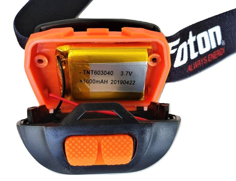 Lanterna frontala reincarcabila Foton Sport HL5643 3W+Rosu 120 lumeni 304145643 – imagine 2