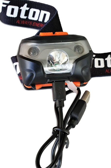 Lanterna frontala reincarcabila Foton Sport HL5643 3W+Rosu 120 lumeni 304145643 – imagine 3