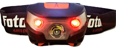 Lanterna frontala reincarcabila Foton Sport HL5643 3W+Rosu 120 lumeni 304145643 – imagine 6