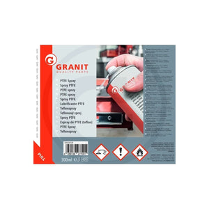 Lubrifiere uscata PTFE Spray 300ml GRANIT 320320129 – imagine 2