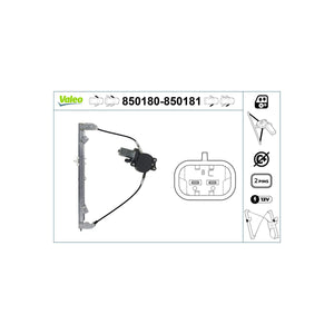 Macara geam Valeo 850181