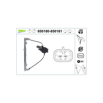 Macara geam Valeo 850181