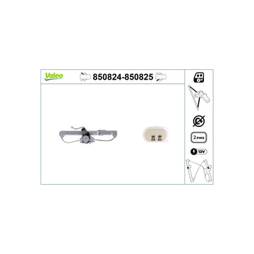 Macara geam Valeo 850825
