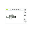 Macara geam Valeo 851278