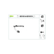 Macara geam Valeo 851815