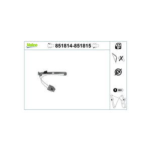 Macara geam Valeo 851815