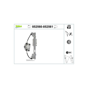 Macara geam Valeo 852560