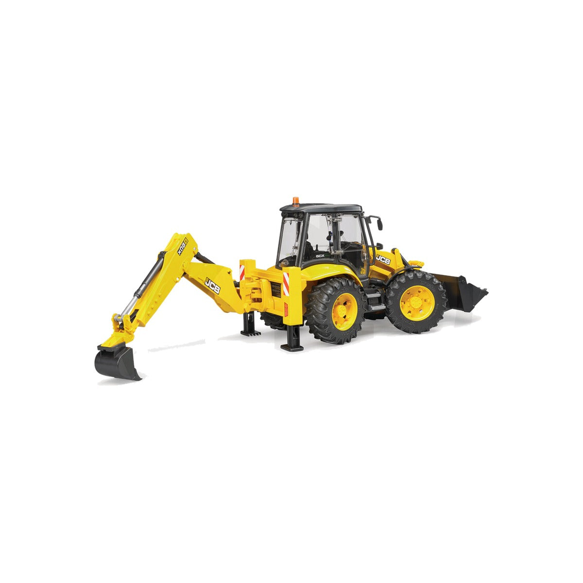 Macheta buldoexcavator JCB 5CX eco, scara 1:16 Bruder 02454 – imagine 3