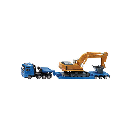 Macheta camion cu excavator pe senile, scara 1:87 Siku 1847