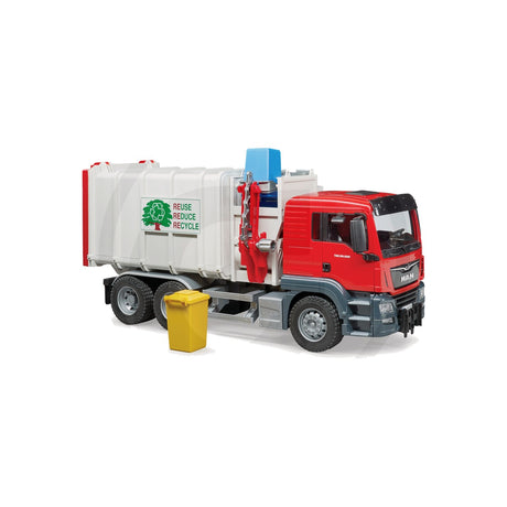 Macheta camion de gunoi cu incarcare laterala, scara 1:16 Bruder 03761 – imagine 2