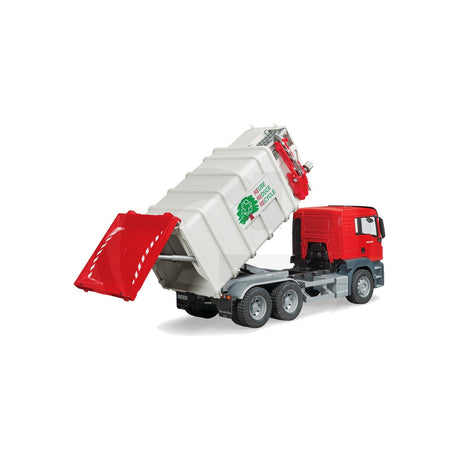 Macheta camion de gunoi cu incarcare laterala, scara 1:16 Bruder 03761 – imagine 3