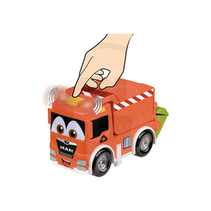 Macheta camion de gunoi MAN KIDS Happy People 18543409 – imagine 2