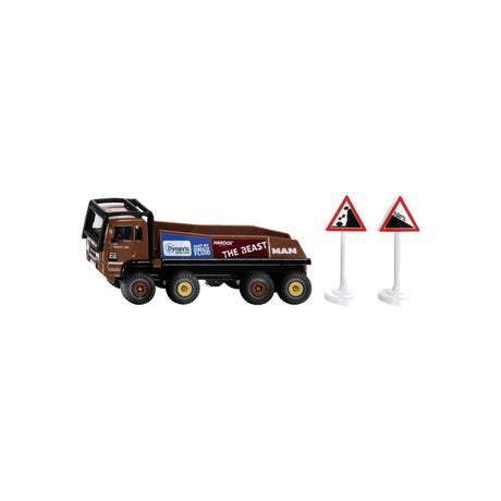 Macheta camion HS Schoch 8x8 MAN, scara 1:87 Siku 18497636