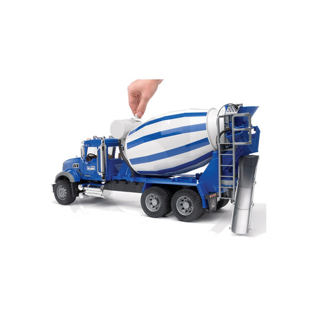 Macheta camion malaxor de beton, scara 1:16 Bruder 02814 – imagine 5