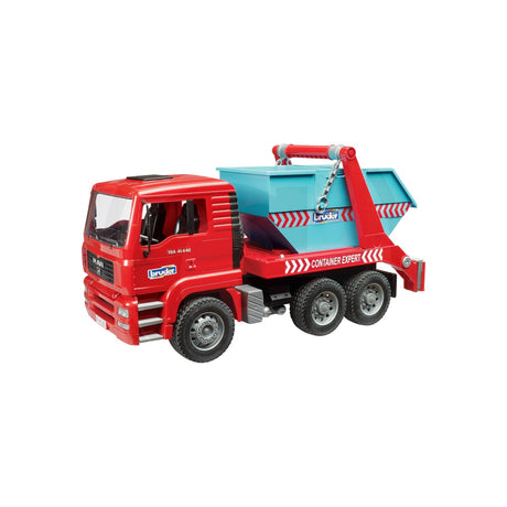 Macheta camion MAN TGA cu container amovibil, scara 1:16 Bruder 46480724