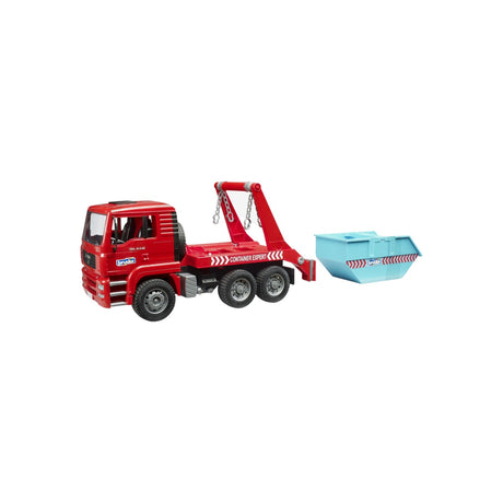Macheta camion MAN TGA cu container amovibil, scara 1:16 Bruder 46480724 – imagine 3