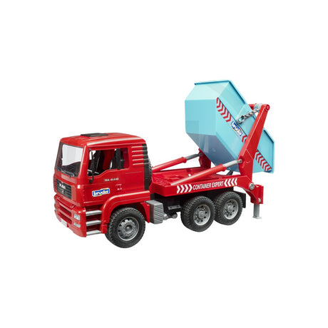 Macheta camion MAN TGA cu container amovibil, scara 1:16 Bruder 46480724 – imagine 4