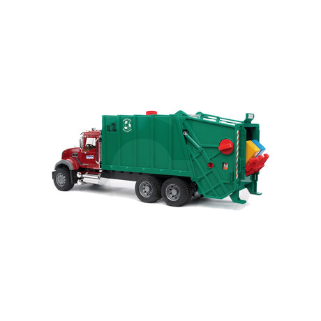 Macheta camion pentru containere, rosu rubiniu, scara 1:16 Bruder 02812 – imagine 3