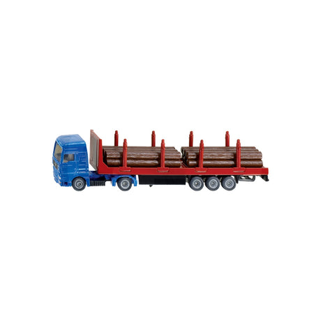 Macheta camion pentru transport de lemn, scara 1:87 Siku 1659