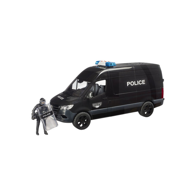 Macheta duba de politie MB Sprinter Special Forces, scara 1:16 Bruder 46557413