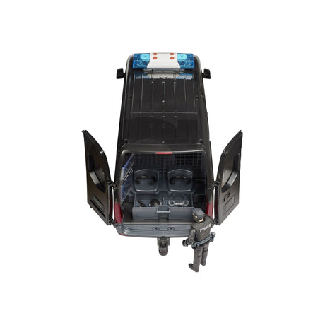 Macheta duba de politie MB Sprinter Special Forces, scara 1:16 Bruder 46557413 – imagine 3