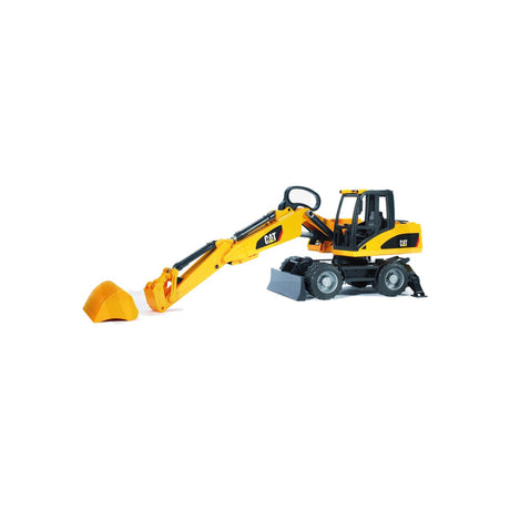Macheta excavator pe roti Cat, scara 1:16 Bruder 02445 – imagine 3