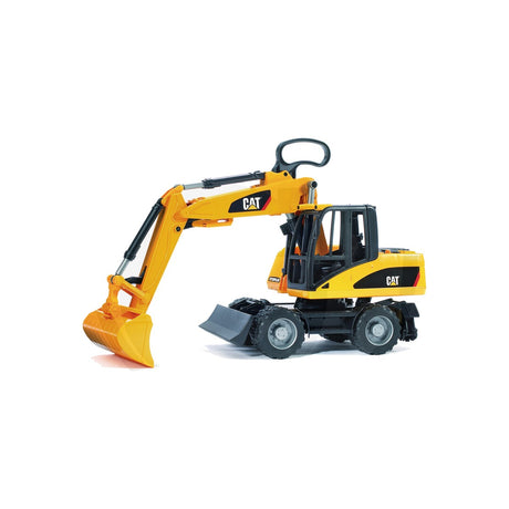Macheta excavator pe roti Cat, scara 1:16 Bruder 02445 – imagine 5