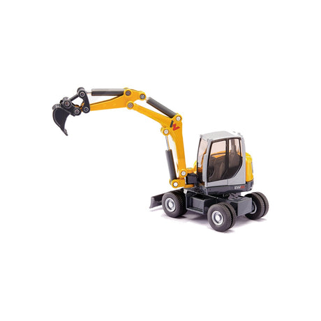 Macheta excavator pe roti Wacker Neuson EW65, scara 1:50 Siku 10356000000 – imagine 2