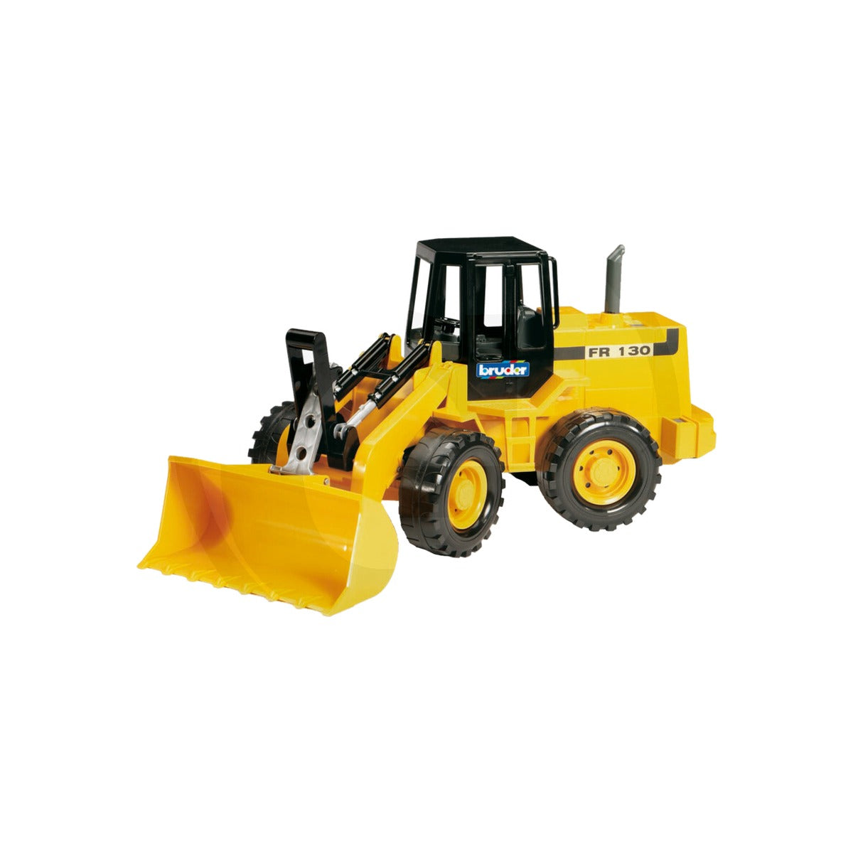 Macheta incarcator articulat pe roti, scara 1:16 Bruder 02425