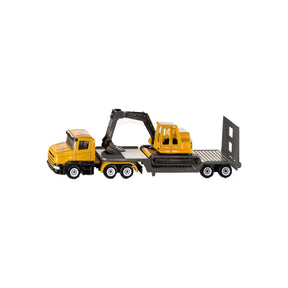 Macheta incarcator cu excavator, scara 1:87 Siku 1611
