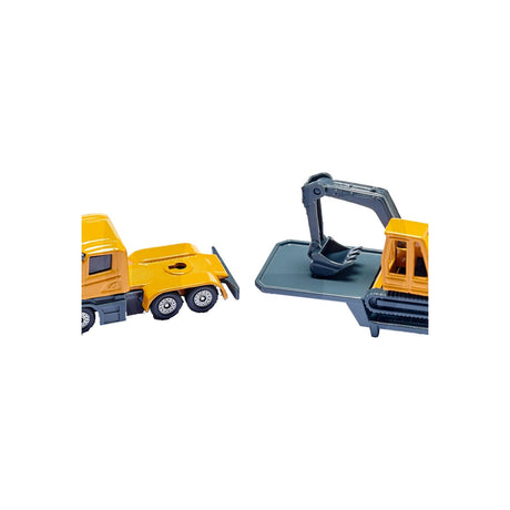 Macheta incarcator cu excavator, scara 1:87 Siku 1611 – imagine 4