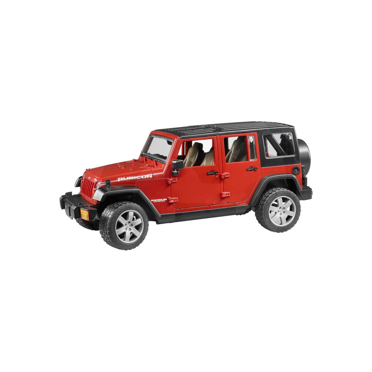 Macheta Jeep Wrangler Unlimited Rubicon, scara 1:16 Bruder 02525