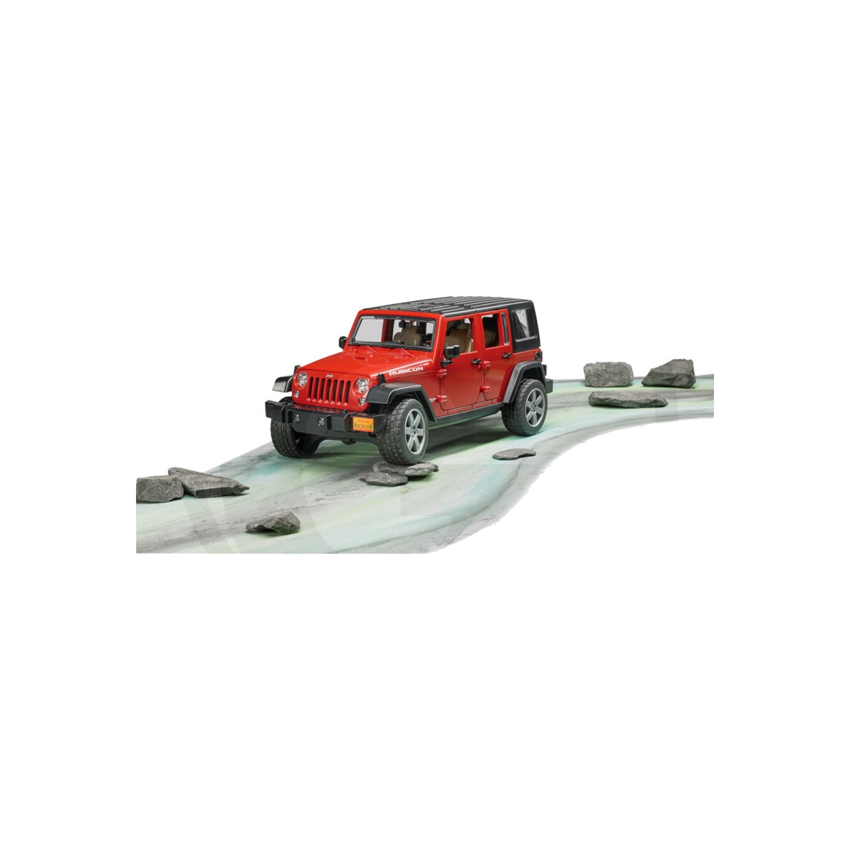 Macheta Jeep Wrangler Unlimited Rubicon, scara 1:16 Bruder 02525 – imagine 8