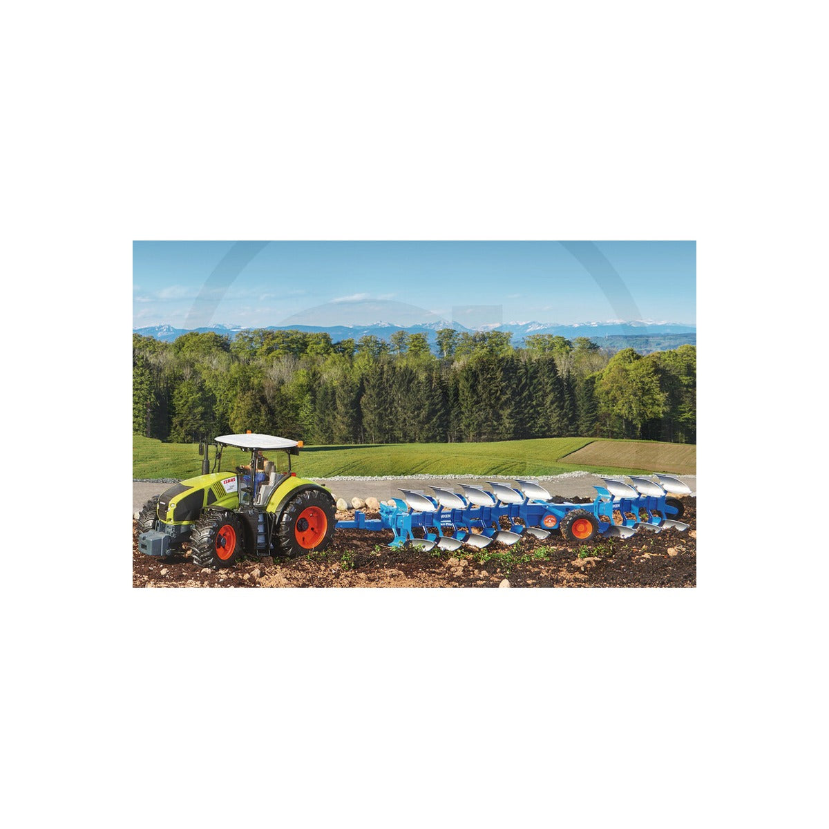 Macheta plug rotativ, scara 1:16 Bruder 02250 – imagine 4