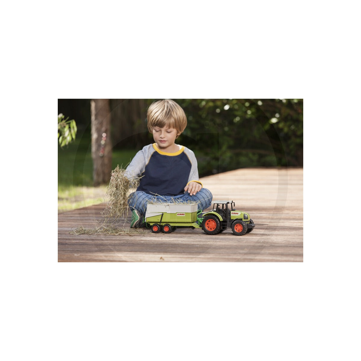 Macheta tractor Claas Ares Dickie Toys 6003475507 – imagine 4