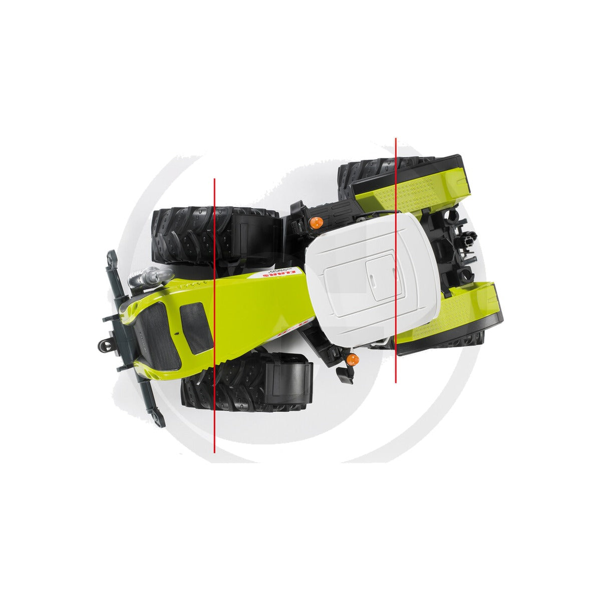 Macheta tractor Claas Xerion 5000, scara 1:16 Bruder 03015 – imagine 4