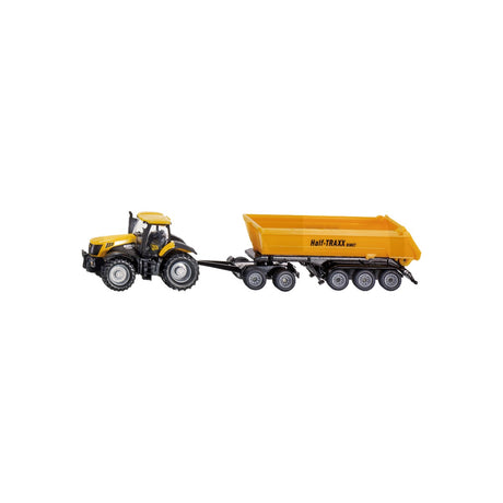 Macheta tractor cu cupa basculabila, scara 1:87 Siku 1858