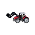 Macheta tractor cu incarcator frontal, scara 1:87 Siku 1484