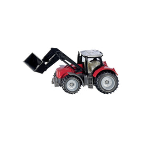 Macheta tractor cu incarcator frontal, scara 1:87 Siku 1484
