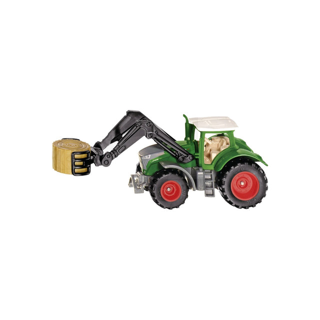 Macheta tractor Fendt cu cleste pentru baloti, scara 1:87 Siku 1539