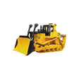 Macheta tractor mare pe senile Cat, scara 1:16 Bruder 02452