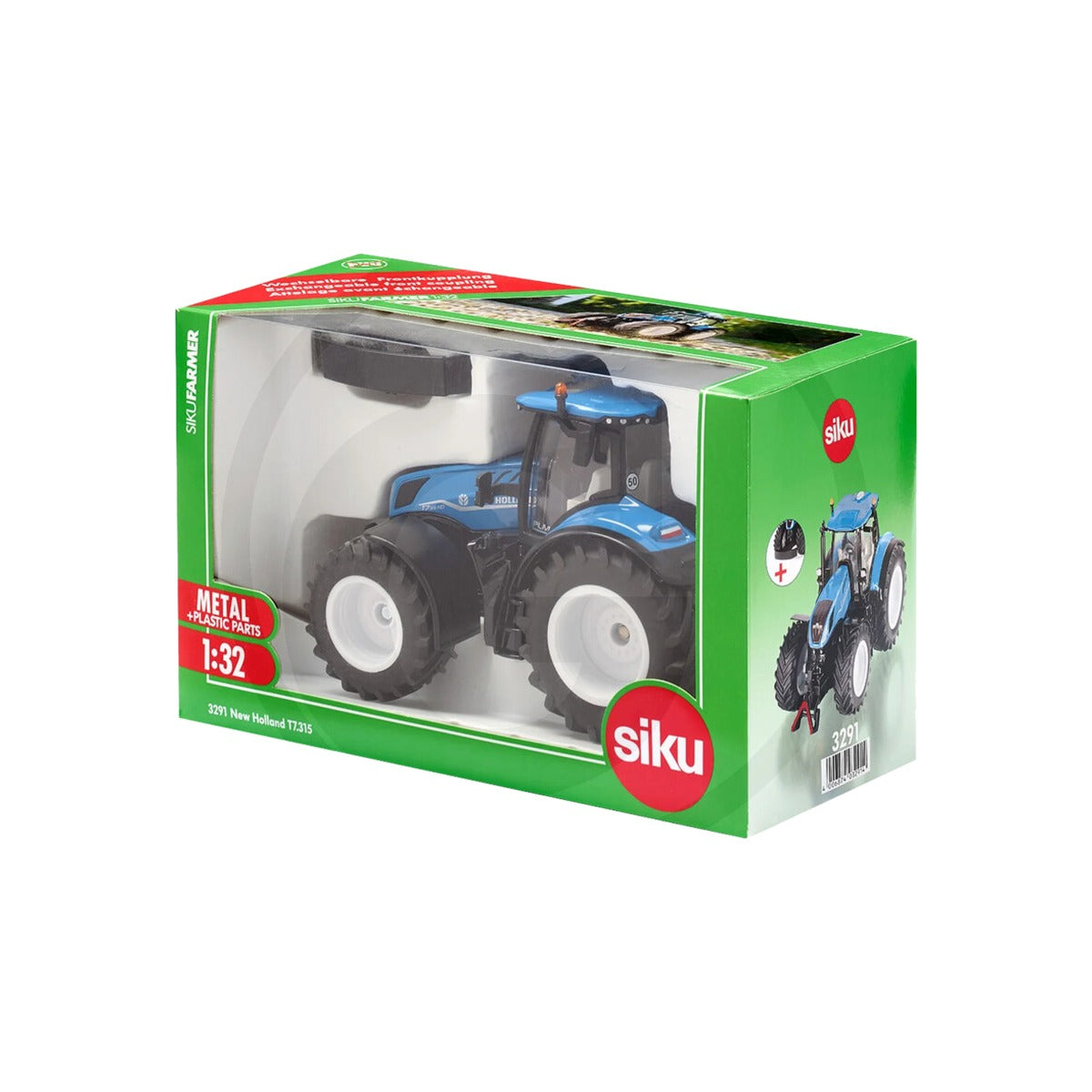 Macheta tractor New Holland T7.315 HD, scara 1:32 Siku 11934234 – imagine 8