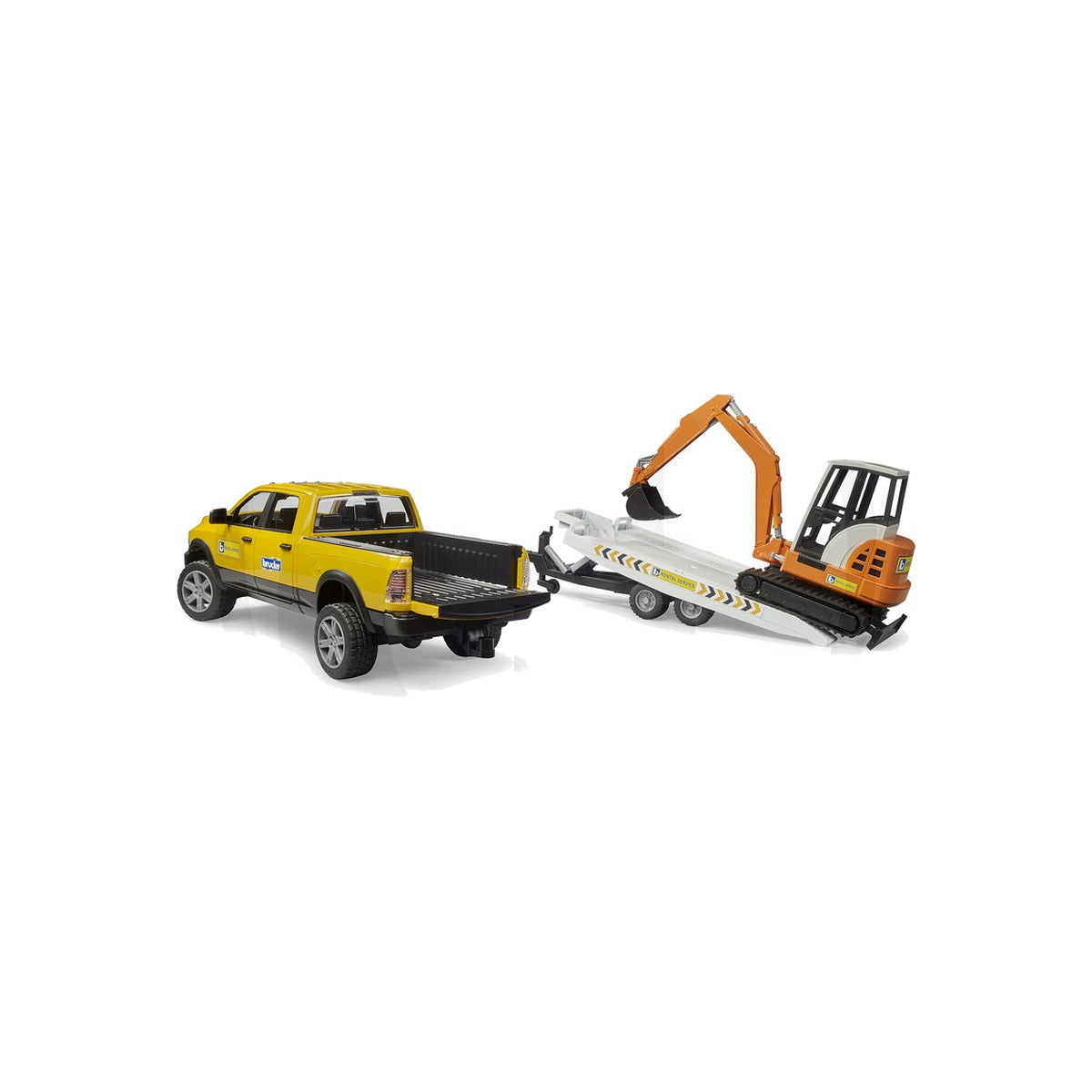 Macheta vehicul de serviciu RAM Bruder 35938805 – imagine 3
