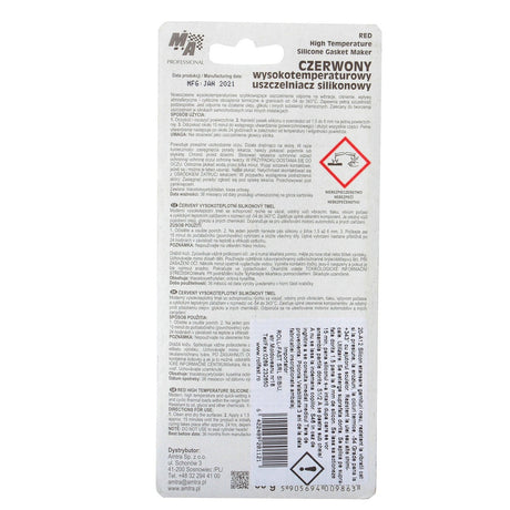 Moje Profesional-Silicon pentru etansare garnituri Rosu 85 g 12132577
