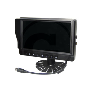 Monitor de 9 "pentru camere video pentru mersul cu spatele, cu cablu de conectare (Camera nu este inclusa) GRANIT 50700322
